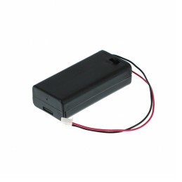 1 pcs : PRT-09925 - Battery Holder (Covered) AA 2 Cell Wire Leads with Connector
