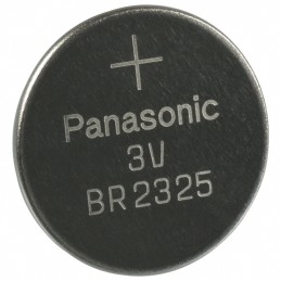 1 pcs : BR-2325 - Coin, 23.0mm Lithium Poly-Carbon Monofluoride 3 V Battery Non-Rechargeable