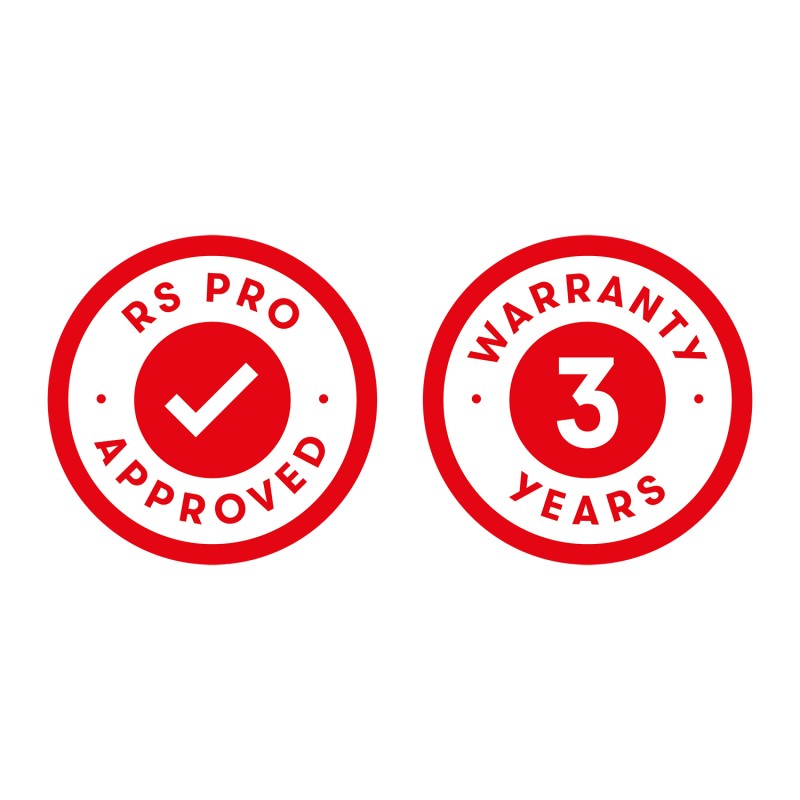 1 pcs - RS PRO Circular Connector, 4 Contacts, Cable Mount, Plug, Male, IP68