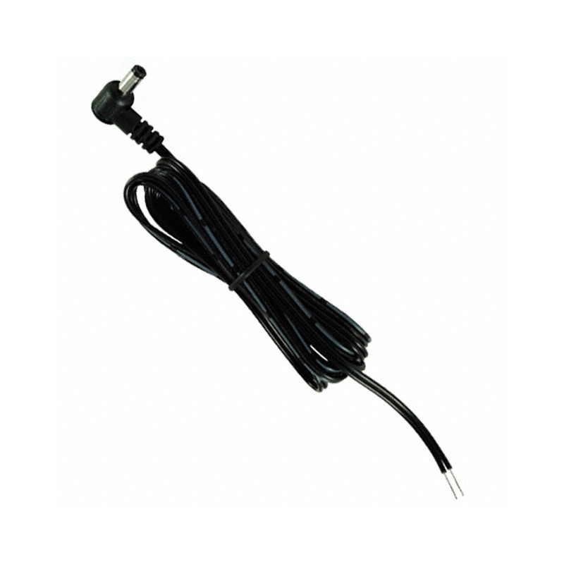 1 pcs : 10-01071 - Cable Assembly 1.7mm ID, 4.75mm OD Plug, Right Angle to Wire Leads Flat 6.0' (1.83m)