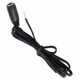 1 pcs : 10-01095 - Cable Assembly 2.5mm ID, 5.5mm OD Jack to Wire Leads Flat 3.00' (915.00mm)