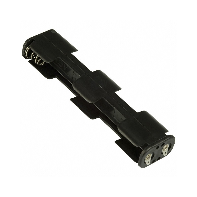 1 pcs : BH14AAL - Battery Holder (Open) AA 4 Cell Solder Lug