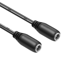 1 pcs : 10-02565 - Cable Assembly 2.1mm ID, 5.5mm OD Jack to Jack Flat 3.00' (915.00mm)