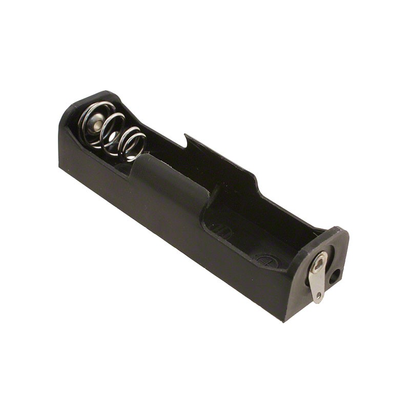 1 pcs : BCAAL - Battery Holder (Open) AA 1 Cell Solder Lug