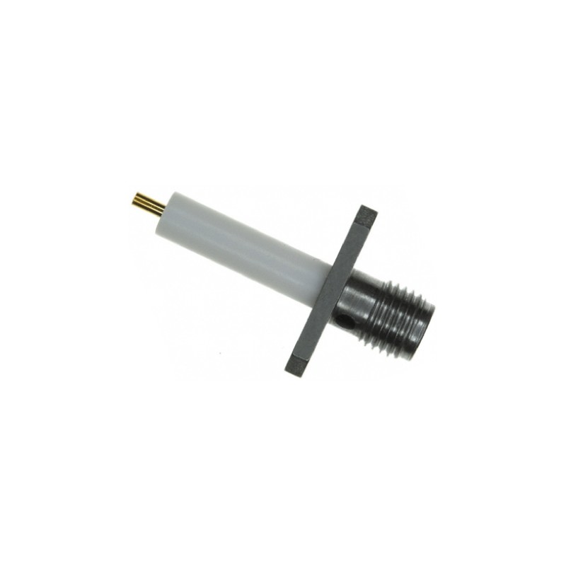 1 pcs - TE Connectivity, jack Flange Mount SMA Connector, 50Ω, Solder Termination, Straight Body