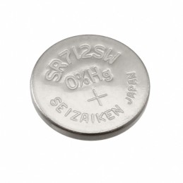 1 pcs : SR712SW - Coin, 7.9mm Silver Oxide 1.55 V Battery Non-Rechargeable