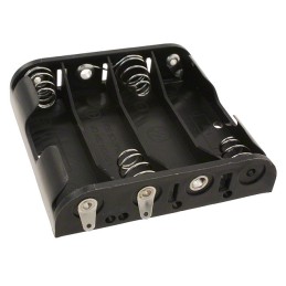 1 pcs : BC4AAL - Battery Holder (Open) AA 4 Cell Solder Lug