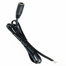 1 pcs : 10-01094 - Cable Assembly 2.5mm ID, 5.5mm OD Jack to Wire Leads Flat 3.00' (915.00mm)