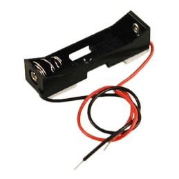 1 pcs : BH1AAAW - Battery Holder (Open) AAA 1 Cell Wire Leads