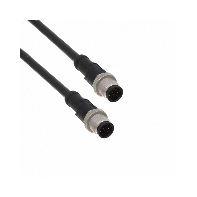 1 pcs : M12A12ML-12AML-SBA05 - Cable Assembly 1.64' (500.00mm)
