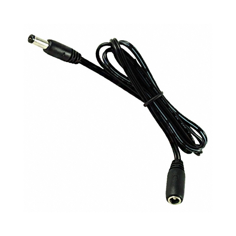 1 pcs : 10-01068 - Cable Assembly 2.1mm ID, 5.5mm OD Jack to Plug Flat 3.00' (915.00mm)