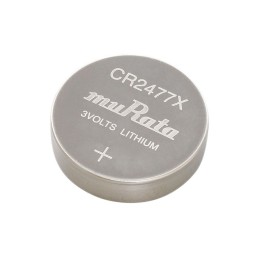 1 pcs : CR2477X - Coin, 24.5mm Lithium Manganese Dioxide 3 V Battery Non-Rechargeable