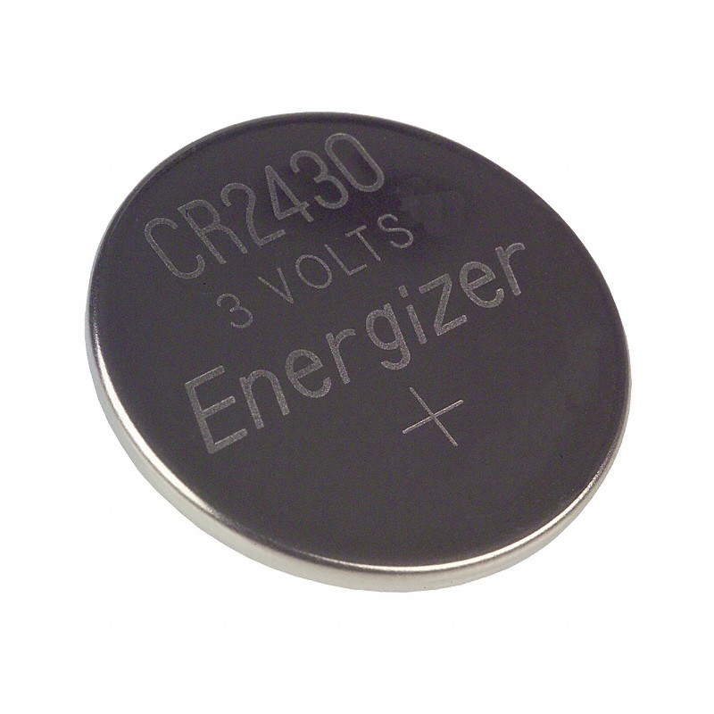 1 pcs : ECR2430 - Coin, 24.5mm Lithium Manganese Dioxide 3 V Battery Non-Rechargeable