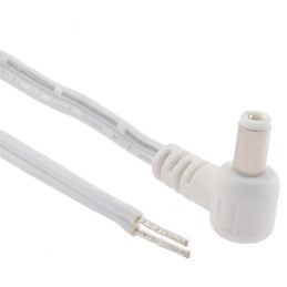 1 pcs : 10-01245 - Cable Assembly 2.5mm ID, 5.5mm OD Plug, Right Angle to Wire Leads Flat 6.0' (1.83m)