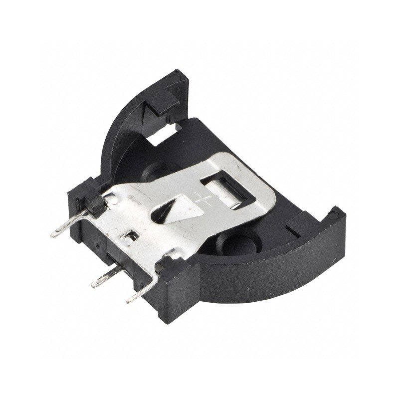 1 pcs : S8401-46 - Battery Holder (Open) Coin, 20.0mm 1 Cell PC Pin
