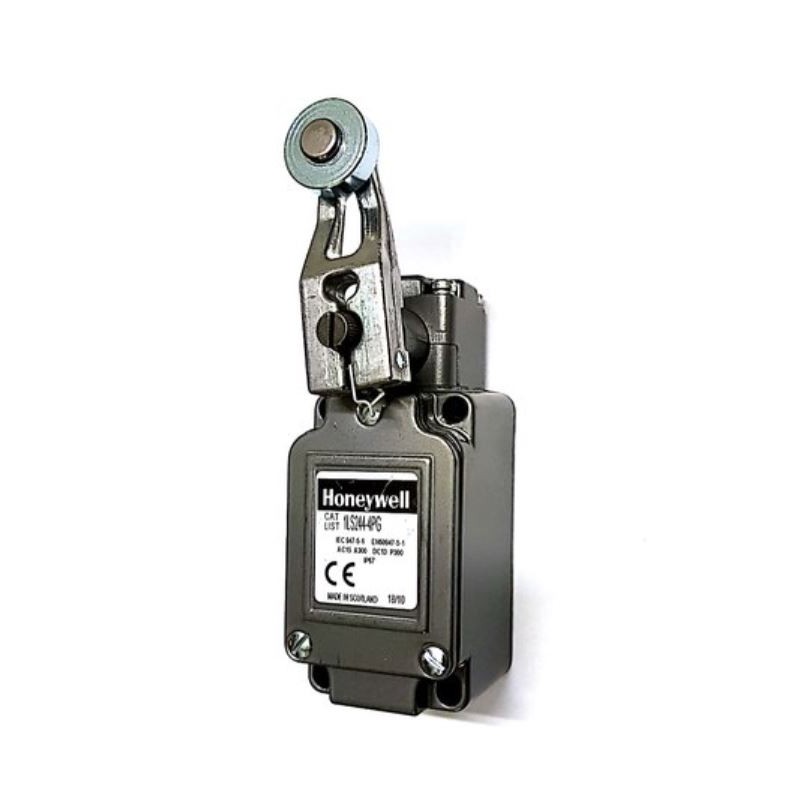 1 pcs - Honeywell Roller Lever Limit Switch, 1NC/1NO, IP67, SPDT, Die Cast Zinc Housing, 480V ac ac Max, 10A Max