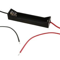 1 pcs : BE-AAAA-W - Battery Holder (Open) AAAA 1 Cell Wire Leads - 6' (152.4mm)