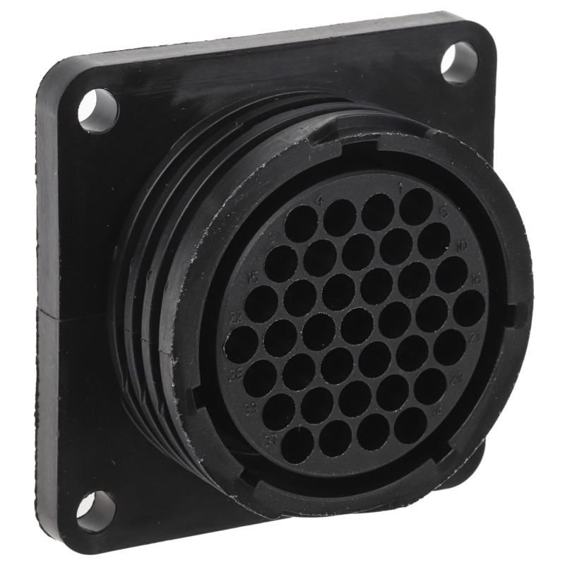 1 pcs - TE Connectivity Circular Connector, 37 Contacts, Panel Mount, Socket, Female, CPC Series 1 Series