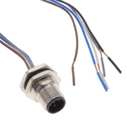 1 pcs : ALBKM12-RPBR5-P2 - Cable Assembly 0.66' (200.00mm)