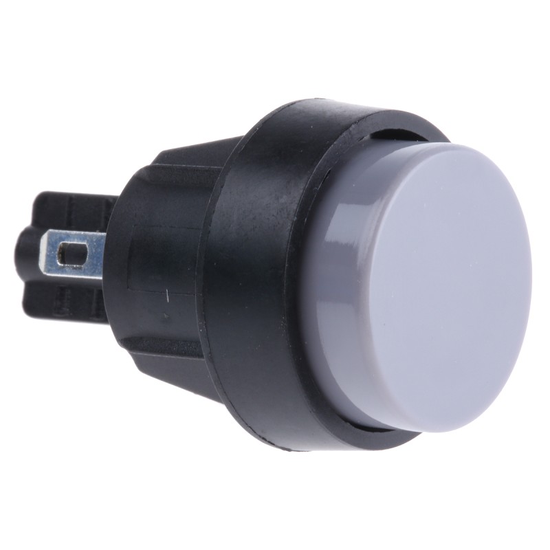 1 pcs - Marquardt Push Button Switch, Panel Mount, 16mm Cutout, SPST, IP40