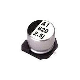 1 pcs : OVJ151M1DTR-0610 - Aluminium Organic Polymer Capacitors