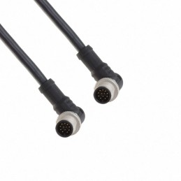 1 pcs : M12A12MR-12AMR-SBA05 - Cable Assembly 1.64' (500.00mm)