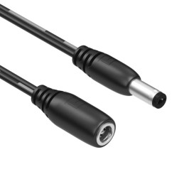 1 pcs : 10-02385 - Cable Assembly 2.1mm ID, 5.5mm OD Jack to Plug Flat 10.0' (3.05m)