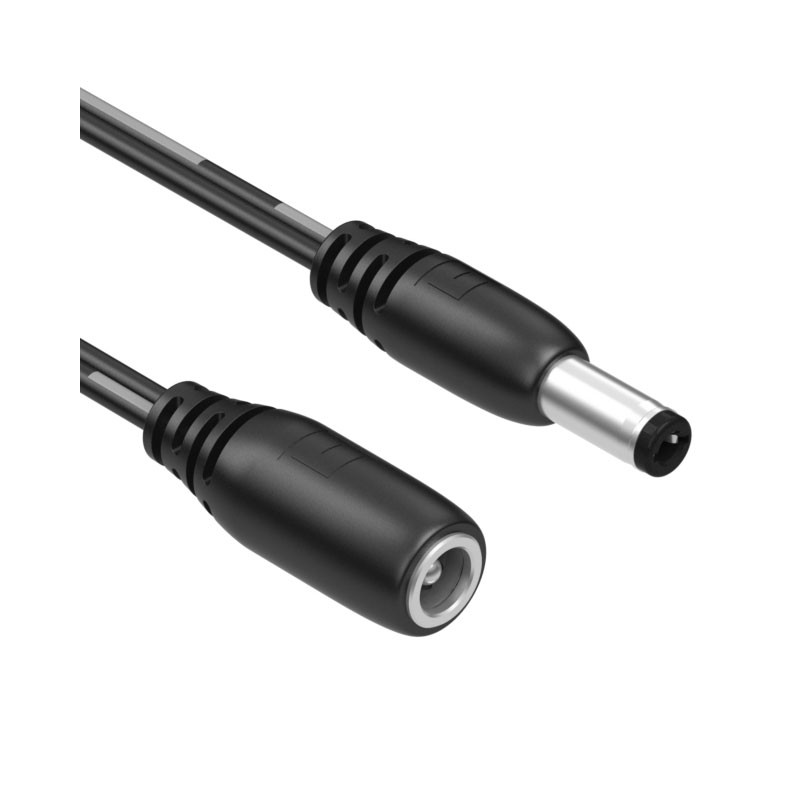 1 pcs : 10-02397 - Cable Assembly 2.5mm ID, 5.5mm OD Jack to Plug Flat 10.0' (3.05m)