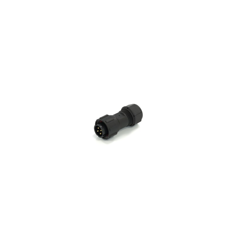 1 pcs - RS PRO Circular Connector, 4 Contacts, Cable Mount, 17 mm Connector, Plug, Male, IP68