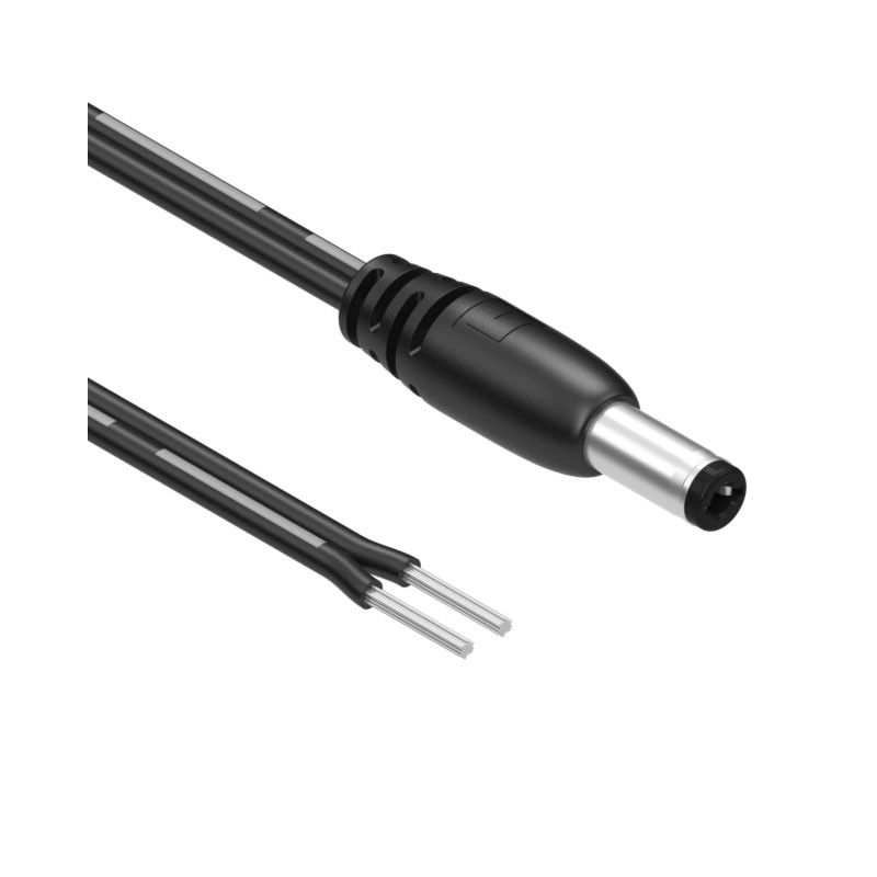 1 pcs : 10-02388 - Cable Assembly 2.5mm ID, 5.5mm OD Plug to Wire Leads Flat 10.0' (3.05m)