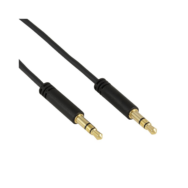 1 pcs : 10-02047 - Cable Stereo (3 Conductor, TRS) Phone Plug, 3.5mm (1/8') To Phone Plug, 3.5mm (1/8') 6.0' (1.83m)
