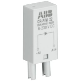 1 pcs - ABB Pluggable Function Module, LED Varistor for use with CR-M, CR-P