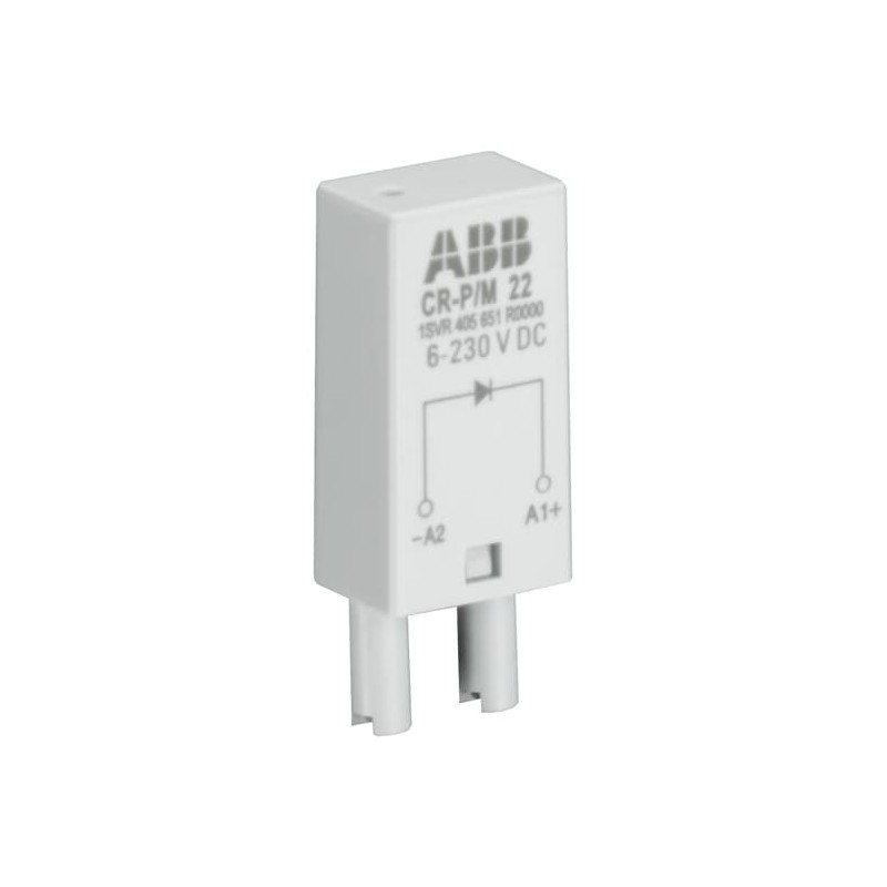 1 pcs - ABB Pluggable Function Module, LED Varistor for use with CR-M, CR-P
