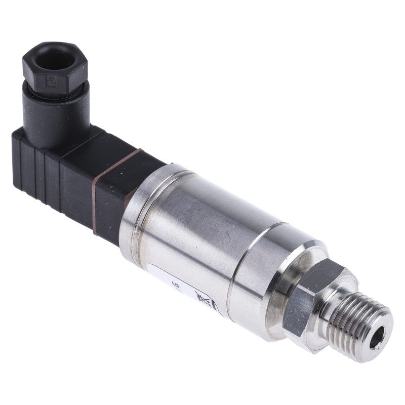 1 pcs - RS PRO Pressure Sensor, 0bar Min, 16bar Max, Voltage Output, Relative Reading
