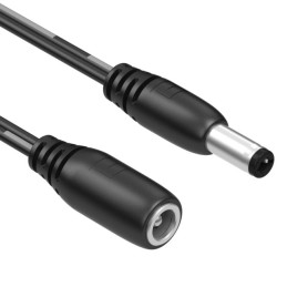 1 pcs : 10-02399 - Cable Assembly 2.5mm ID, 5.5mm OD Jack to Plug Flat 20.0' (6.10m)