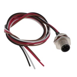 1 pcs : M12-04PRA2T0500 - Cable Assembly 1.64' (500.00mm)