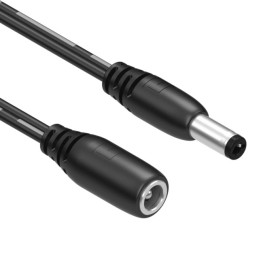 1 pcs : 10-02392 - Cable Assembly 2.5mm ID, 5.5mm OD Jack to Plug Flat 15.0' (4.57m)