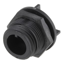 1 pcs - Bulgin Circular Connector, 6 Contacts, Rear Mount, Miniature Connector, Plug, Male, IP68, Buccaneer 400 Series