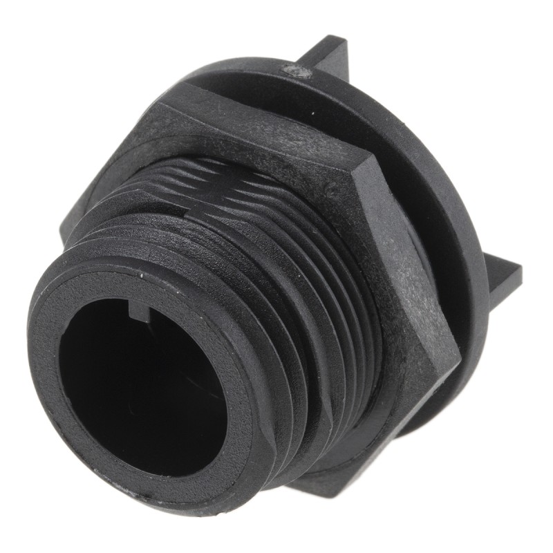 1 pcs - Bulgin Circular Connector, 6 Contacts, Rear Mount, Miniature Connector, Plug, Male, IP68, Buccaneer 400 Series