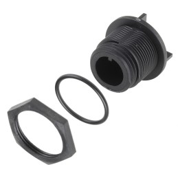 1 pcs - Bulgin Circular Connector, 6 Contacts, Rear Mount, Miniature Connector, Plug, Male, IP68, Buccaneer 400 Series