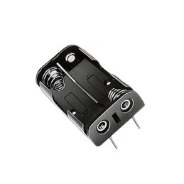 1 pcs : BH2AAPC-4-12MM - Battery Holder (Open) AA 2 Cell PC Pin