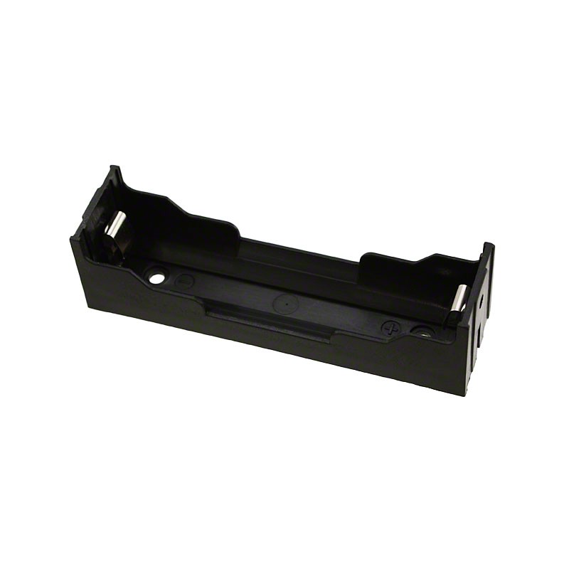 1 pcs : BH-18650-PC - Battery Holder (Open) 18650 1 Cell PC Pin