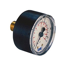 1 pcs - SMC Analogue Pressure Gauge 2bar Back Entry, 4K8-2.5