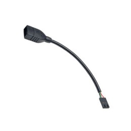 1 pcs : U024-06N-IDC - Cable Assembly USB A Female Receptacle to Rectangular 4 pos Header 0.50' (152.4mm)