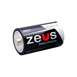 2 pcs : ZEUS D - D Alkaline Manganese Dioxide 1.5 V Battery Non-Rechargeable