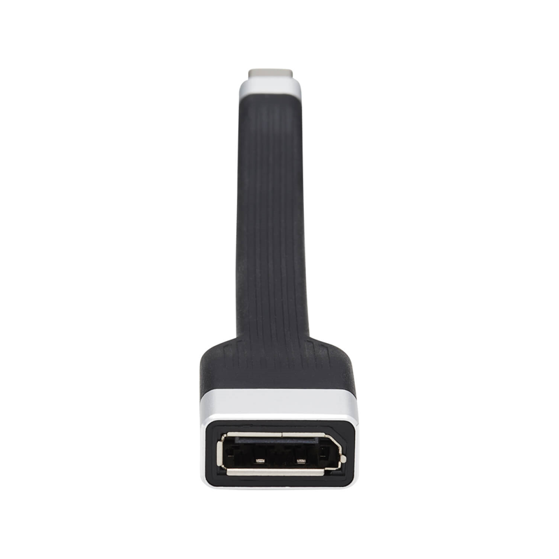 1 pcs : U444-F5N-DP4K6 - Cable Assembly USB C Male Plug 3.1 to DisplayPort Female 0.42' (127.0mm)