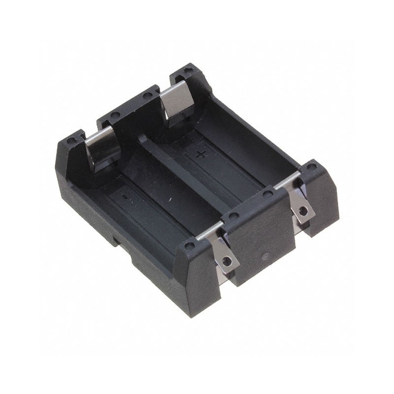 1 pcs : 1120 - Battery Holder (Open) 2/3A 2 Cell Solder Lug