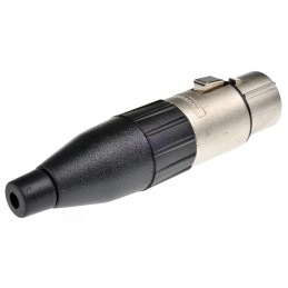 100 pcs - RS PRO Cable Mount XLR Connector, Female, 120 V ac, Tin Plating