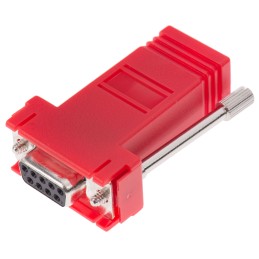 1 pcs - RS PRO D Sub Adapter Female 9 Way D-Sub to Female RJ45