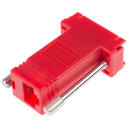 1 pcs - RS PRO D Sub Adapter Female 9 Way D-Sub to Female RJ45